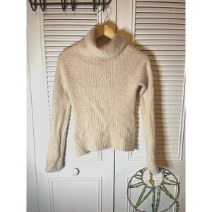 vintage angora blend turtleneck sweater